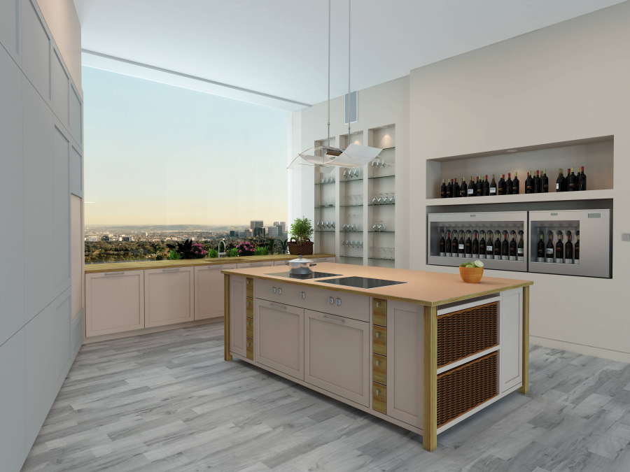 Tendances design pour une cuisine haut de gamme au pays basque
